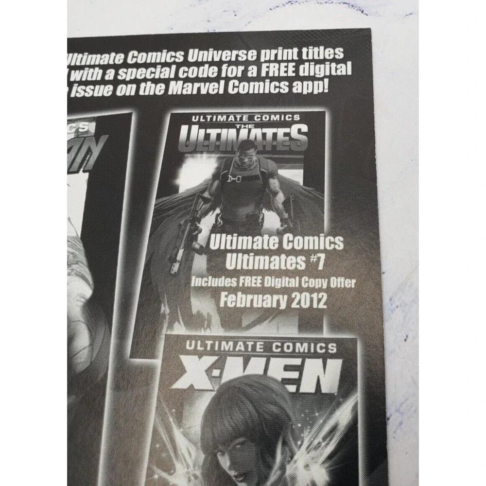 Ultimate Comics Spider-Man #6 Marvel Comics Promo Card. 2012 Jan